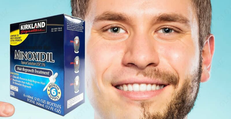 Миноксидил (minoxidil) Kirkland 5% для роста волос и бороды — 3