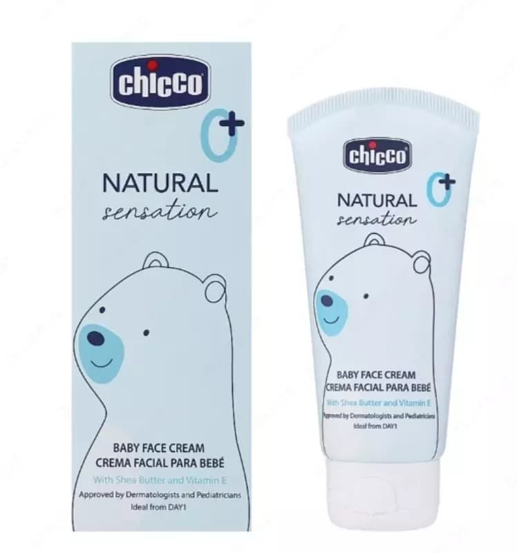 Детский крем для лица Chicco NATURAL SENSATION 50ml 0m+, арт.CH11521 — 2