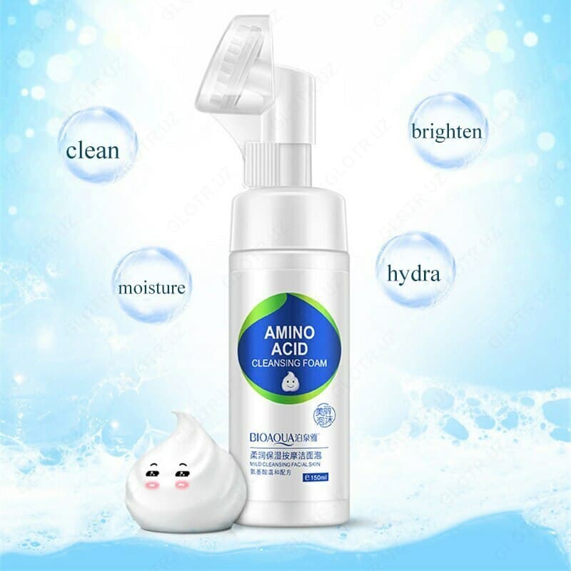 Мусс-пенка для умывания BioAqua Amino Acid Face Cleanser — 1