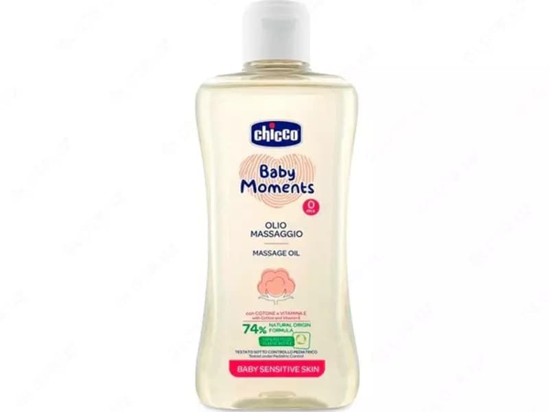 Массажное масло Chicco BM SENSITIVE 200ml, арт.CH10242 — 1