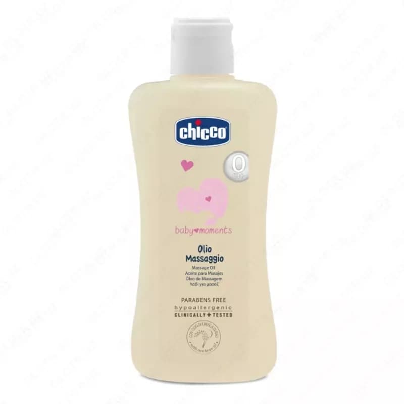 Массажное масло Chicco baby moments 0+, 200 мл — 2