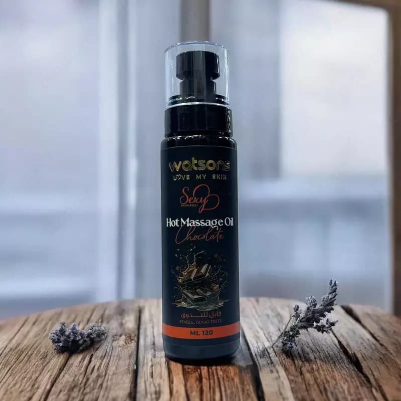 Массажное масло Watsons Hot Massage Oil Chocolate — 1