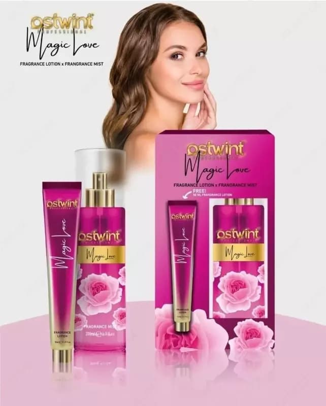 Парфюмерный набор Ostwint Professional Magic Love мист и лосьон для тела — 2