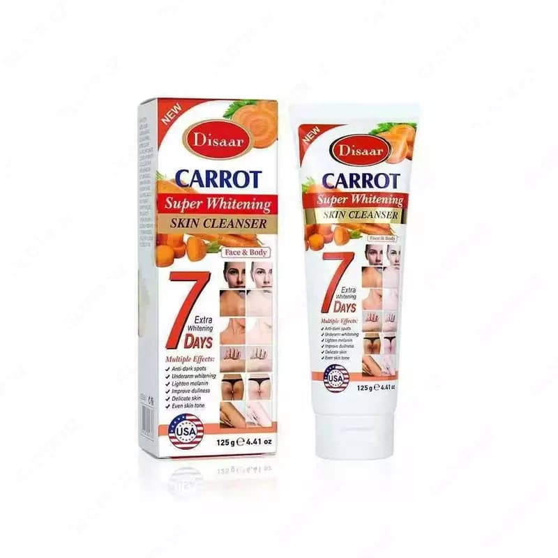 Disaar Carrot Super Whitening Skin Cleanser для лица и тела — 1