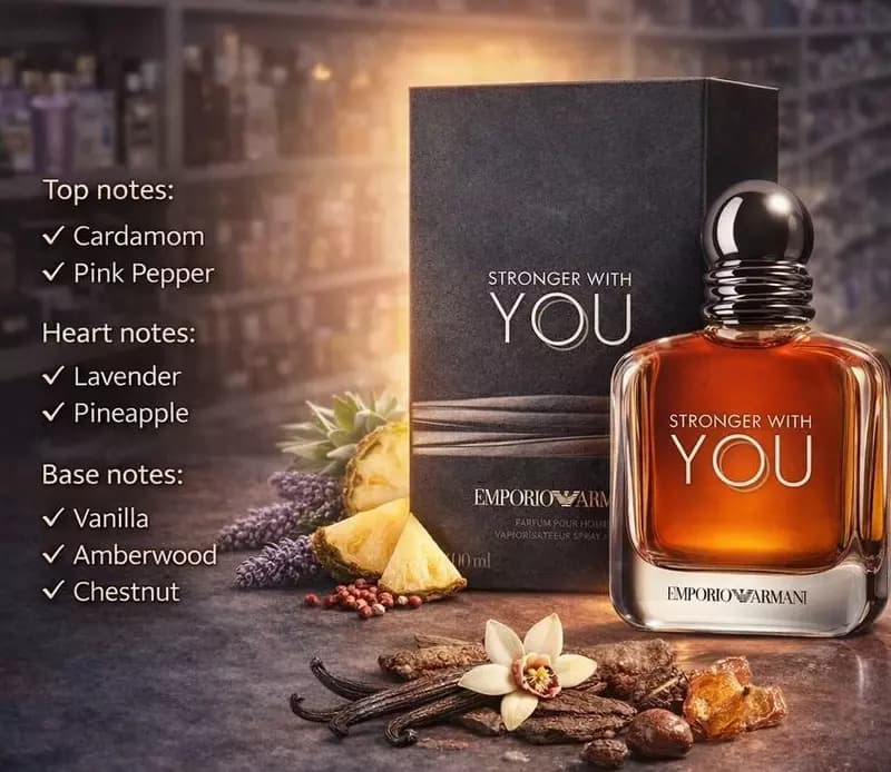 Мужской парфюм Emporio Armani Stronger With You — 1