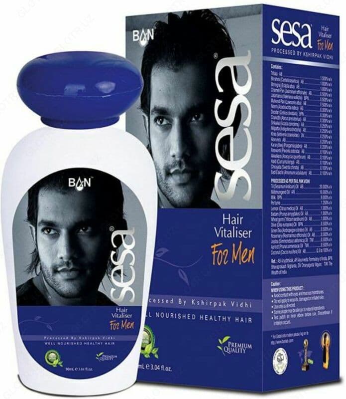 Средство для оздоровления волос мужское Sesa Hair Vitaliser For Men — 2