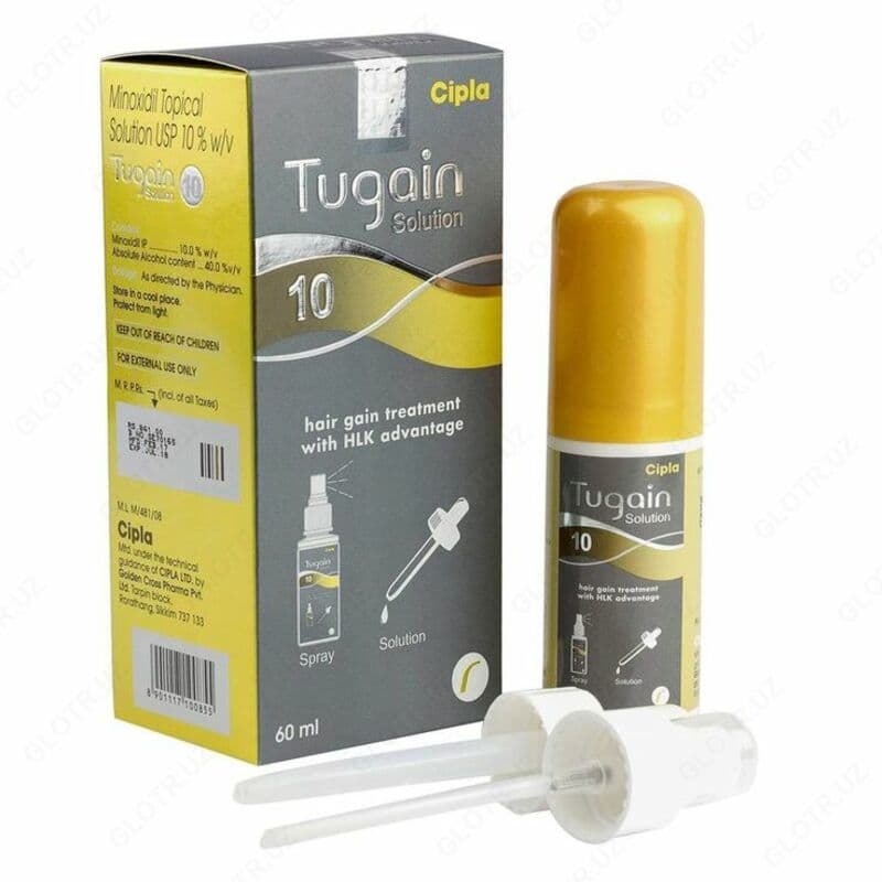Лосьон для лечения алопеции Tugain 10% для роста бороды — 2