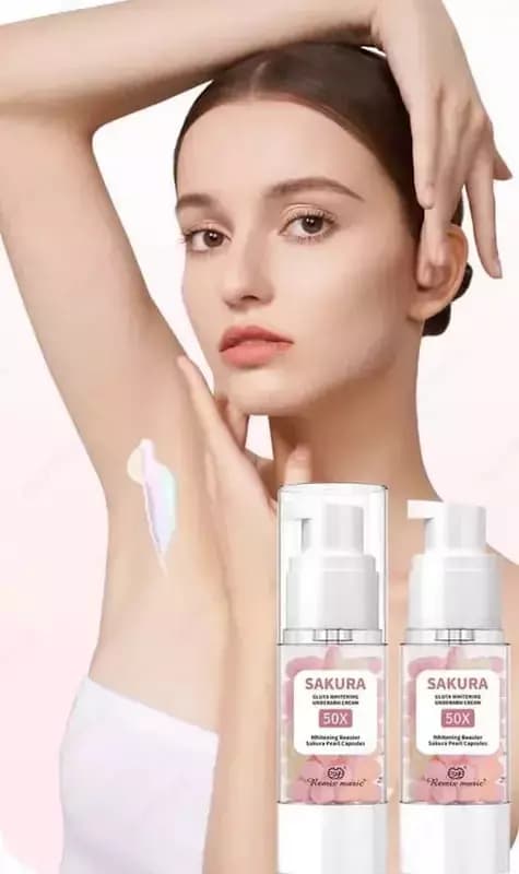 Крем для отбеливания подмышек "Сакура" (Sakura Gluta), 30 гр. — 2