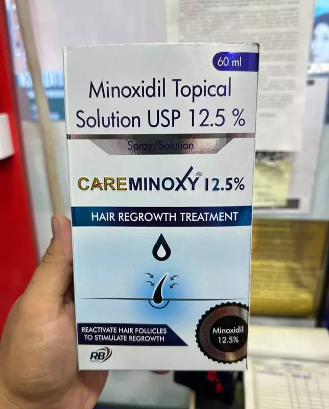 Лосьон для волос и бороды Minoxidil Careminoxy 12.5% — 1