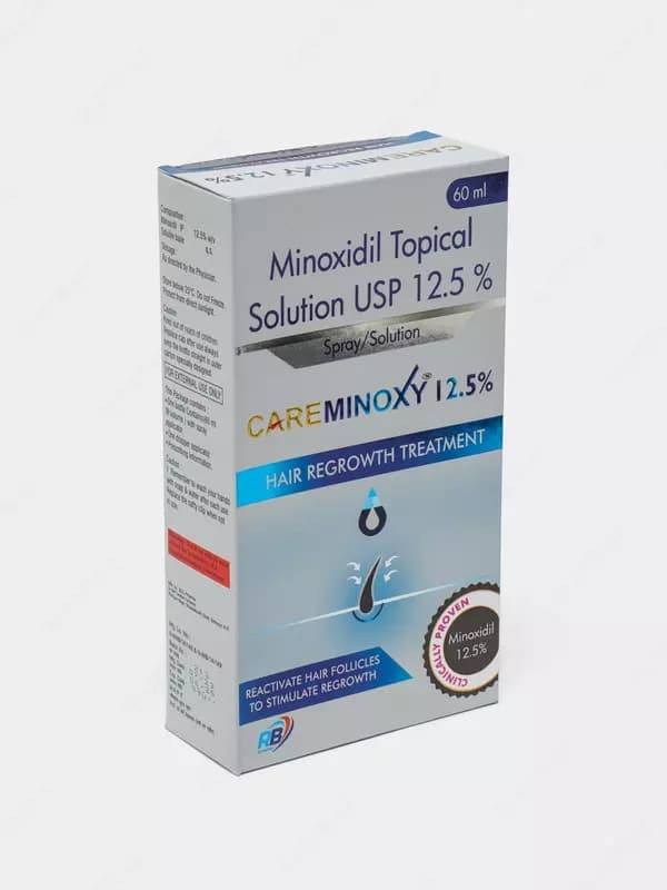 Лосьон для волос и бороды Minoxidil Careminoxy 12.5% — 2