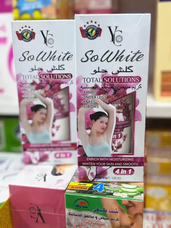 Total Solutions Whitening Cream (4 in 1) — крем для отбеливания и ухода за кожей чувствительных зон — 1