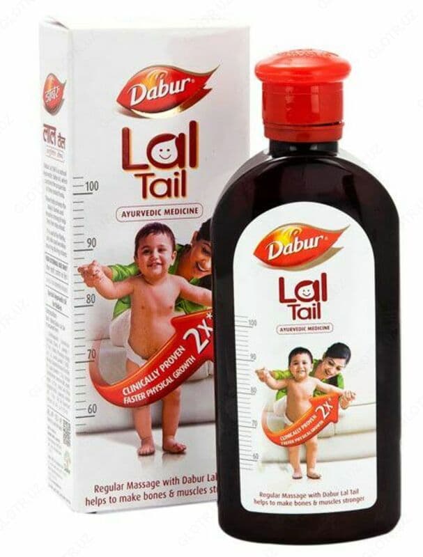 Массажное масло для детей Dabur Lal Tail — 1