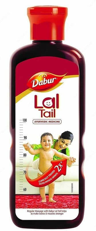 Массажное масло для детей Dabur Lal Tail — 2