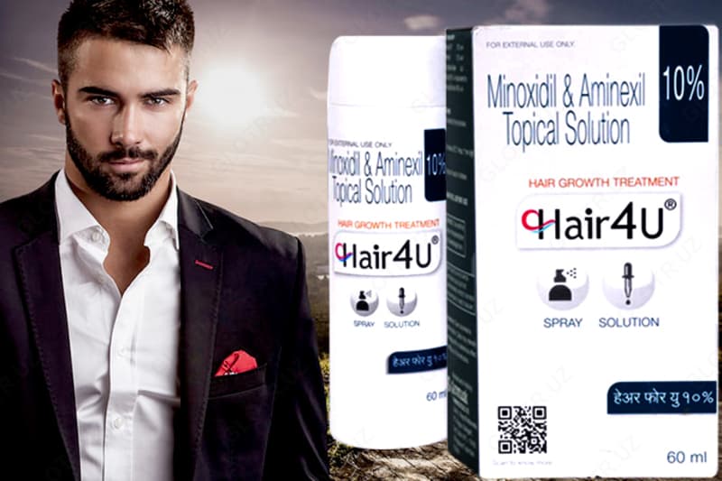 Средство для роста бороды Hair4u 10% — 1
