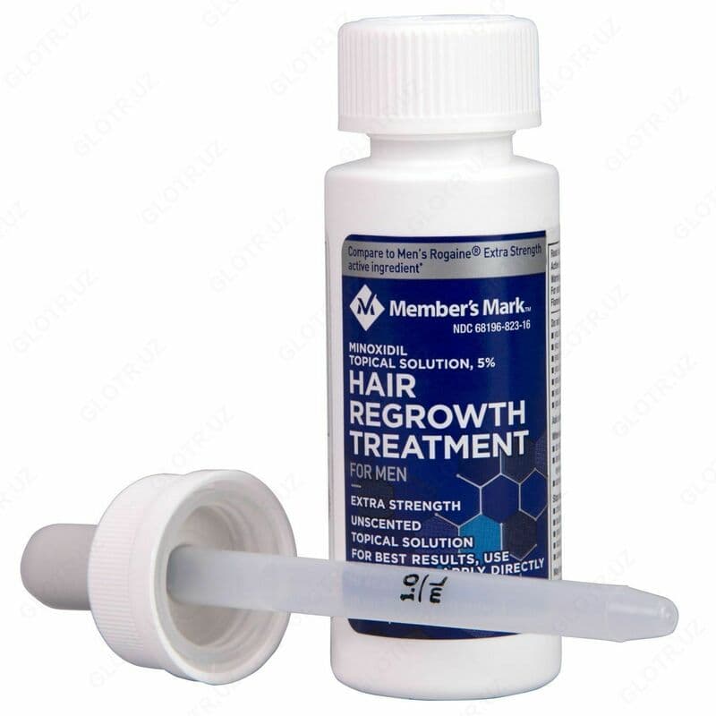 Миноксидил (minoxidil) Member's Mark для роста бороды и волос — 1