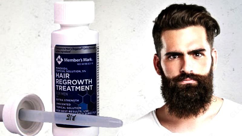 Миноксидил (minoxidil) Member's Mark для роста бороды и волос — 4