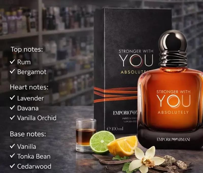 Мужская парфюмерная вода Emporio Armani Stronger With You Absolutely — 1