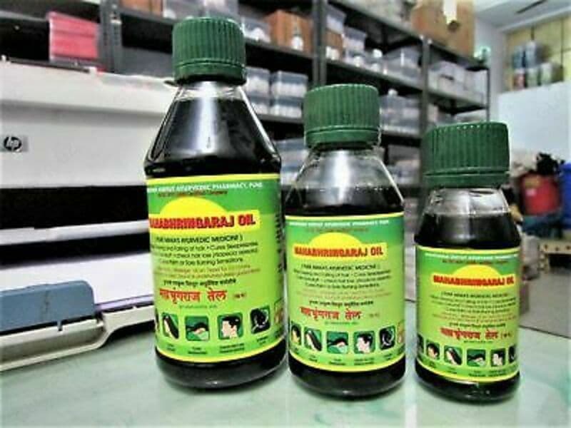 Масло для волос Mahabhringraj hair oil — 3