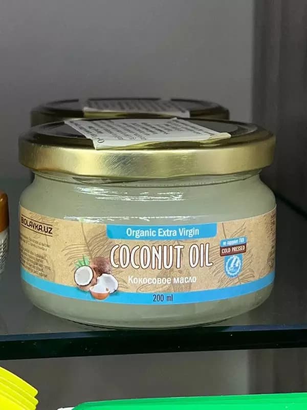Кокосовое масло "Organic Extra Virgin" 200 мл. — 3