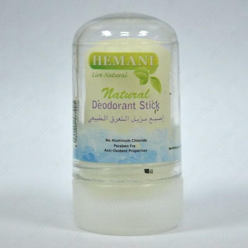 Минеральный дезодорант с алоэ Hemani (70 гр) — 1