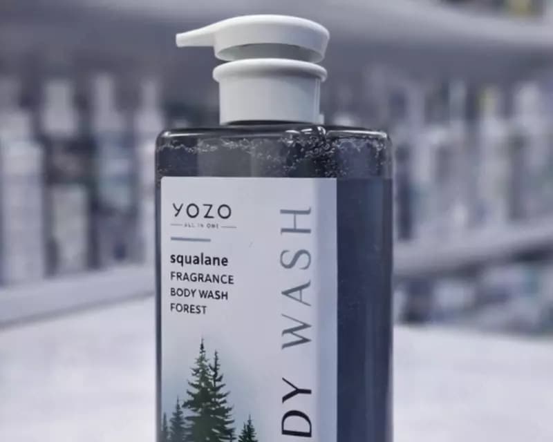 Гель для душа YOZO со скваланом — 3