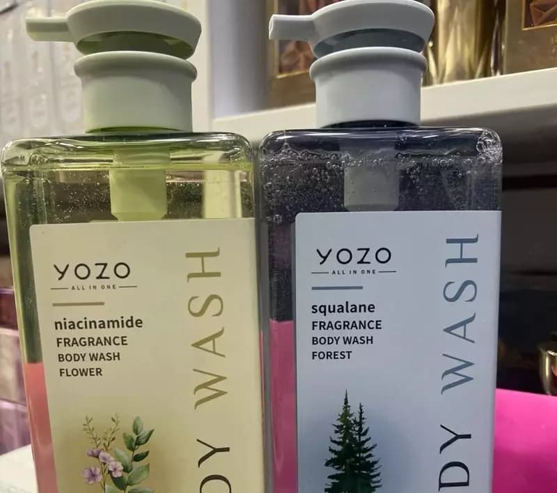 Гель для душа YOZO со скваланом — 4