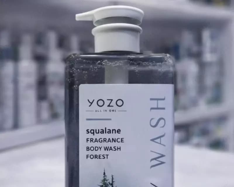 Гель для душа YOZO со скваланом — 5