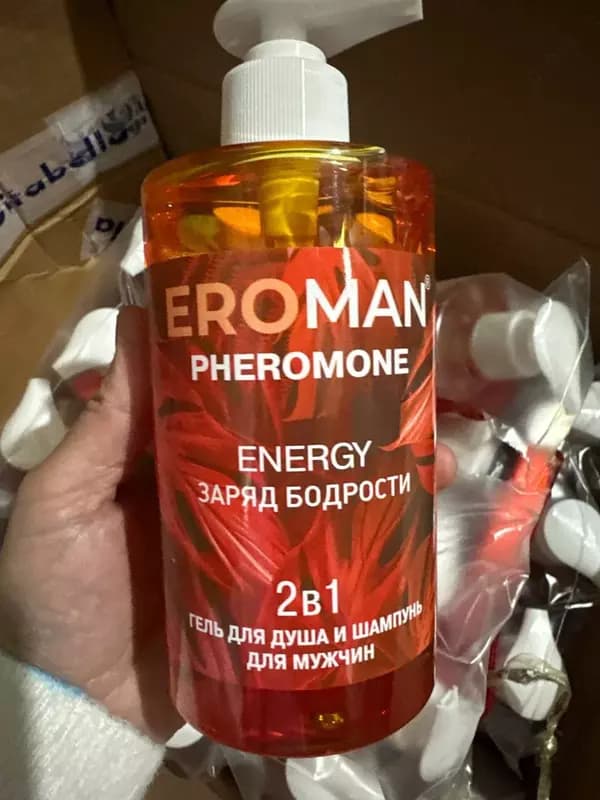 Мужской гель для душа с феромонами EROMAN, 430 мл — 1
