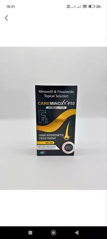 CAREMINOXY-F10 Minoxidil & Finasteride Topical Solution — 2