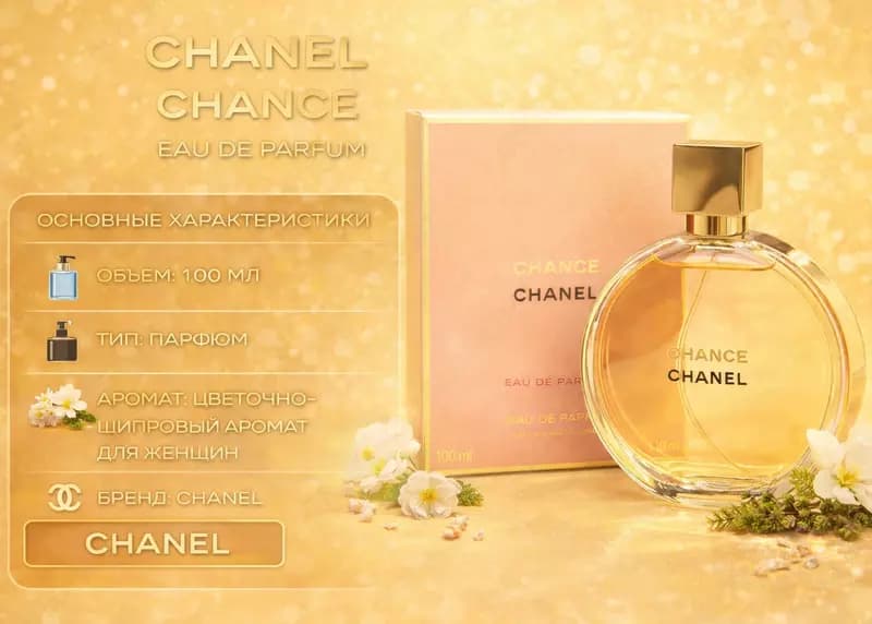 Женская туалетная вода Chanel Chance Eau de Parfum — 1