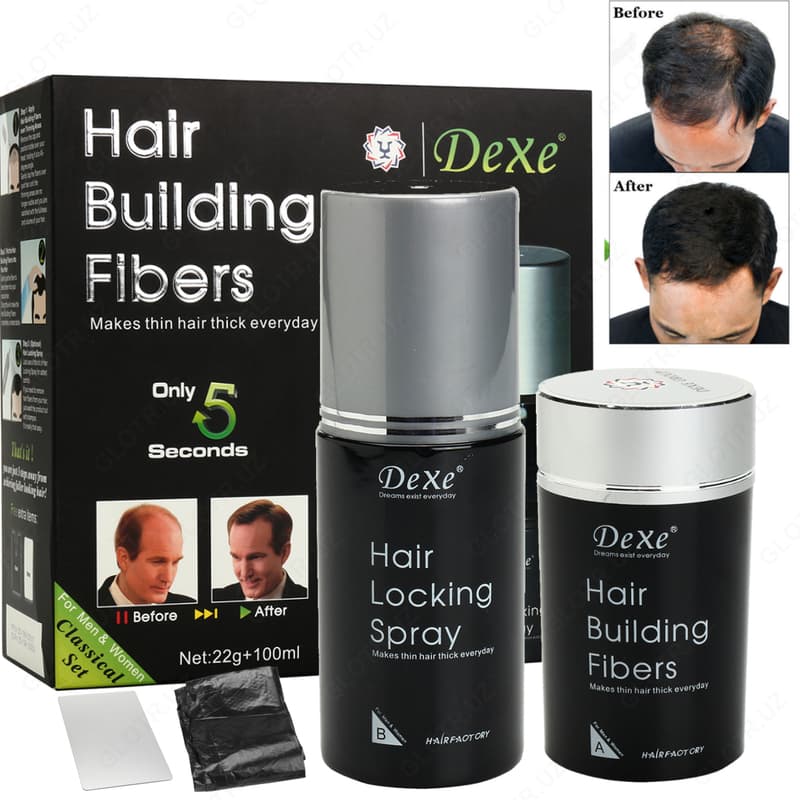 Загуститель волос Caboki Dexe Hair Дубай — 1