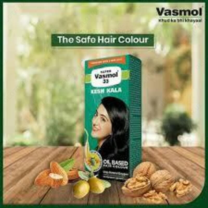 Масло для затемнения волос Kesh Kala super vasmol — 4