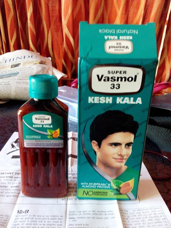 Масло для затемнения волос Kesh Kala super vasmol — 5