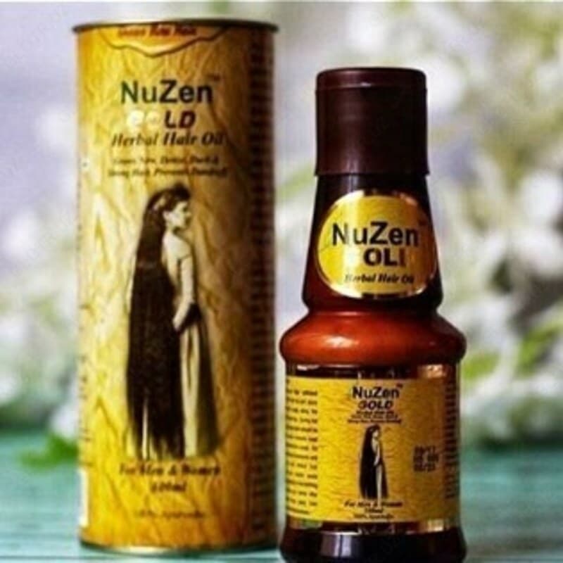 Масло для роста волос Nuzen gold — 8