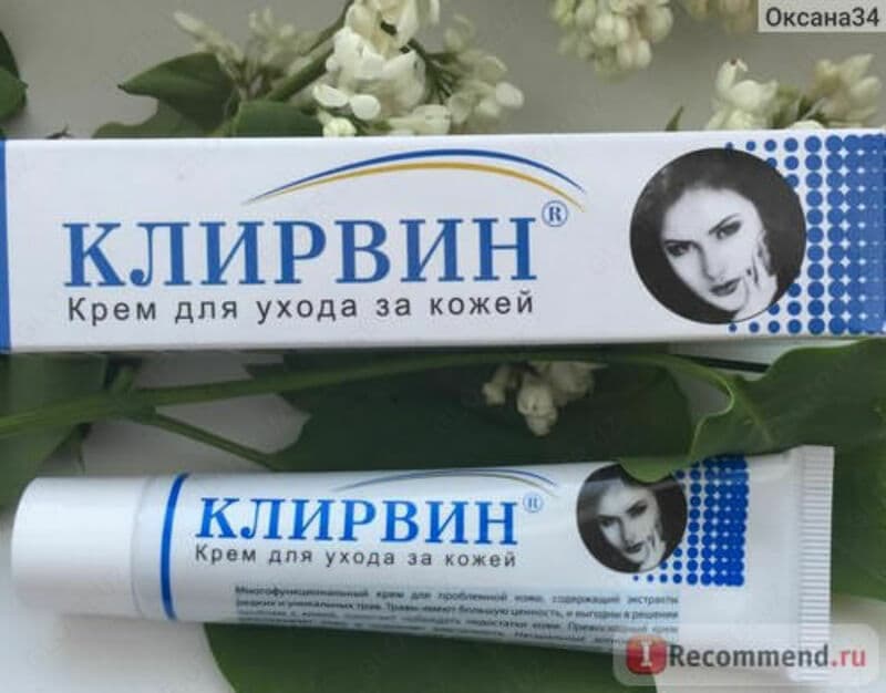 Клирвин (против пятен прыщей и шрамов на коже) — 3