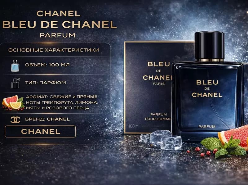 Мужской парфюм Chanel Bleu de Chanel Parfum — 1