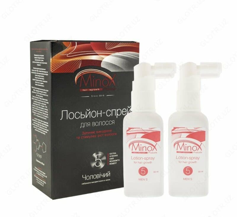 Средство для роста волос у мужчин MinoX 5 (50 мл) — 1