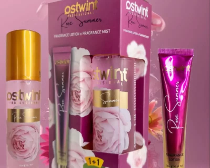 Набор для ухода за телом Ostwint Rose Summer — 3
