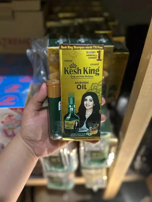 Аюрведическое лечебное масло KESH KING — 1