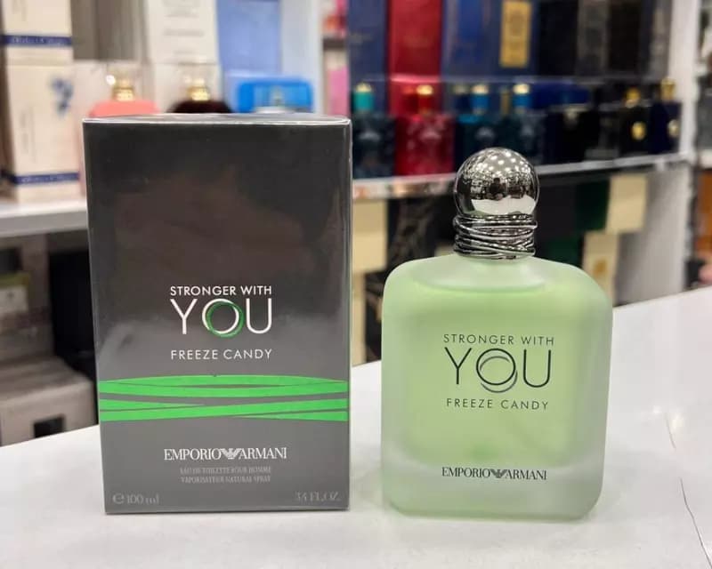 Мужской парфюм Emporio Armani Stronger With You Freeze Candy — 2