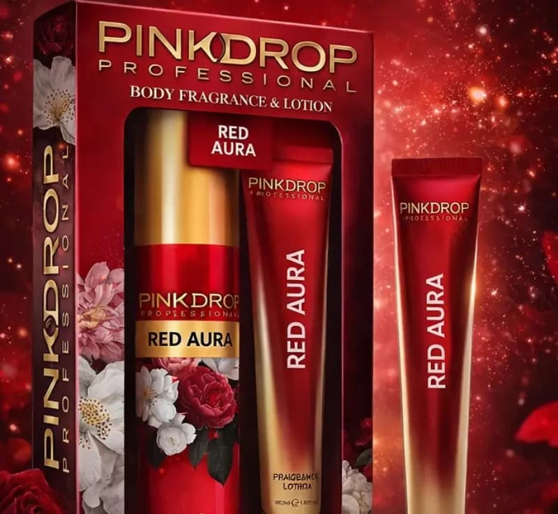 Набор Pinkdrop Professional Body Fragrance & Lotion Red Aura — 3