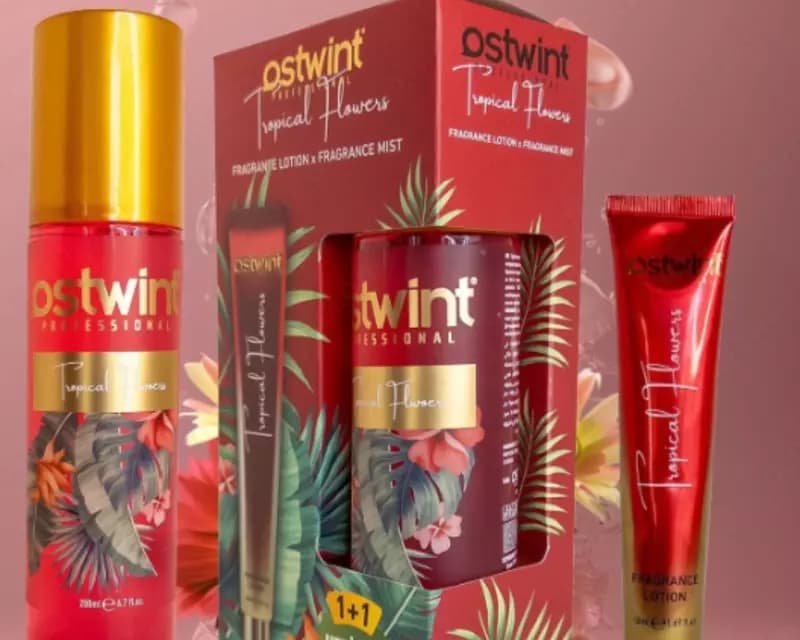 Набор для ухода за телом Ostwint Tropical Flowers — 4