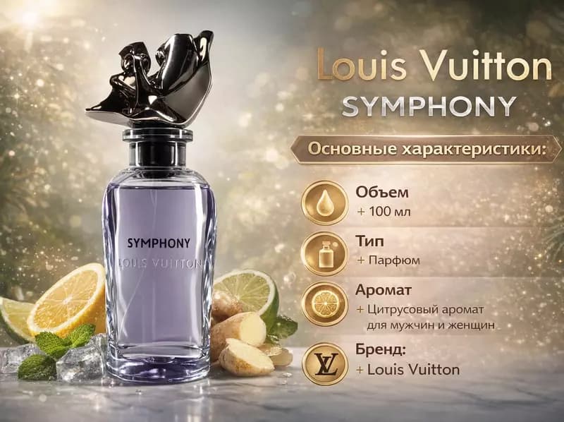 Духи Louis Vuitton Symphony Extrait de Parfum — 1