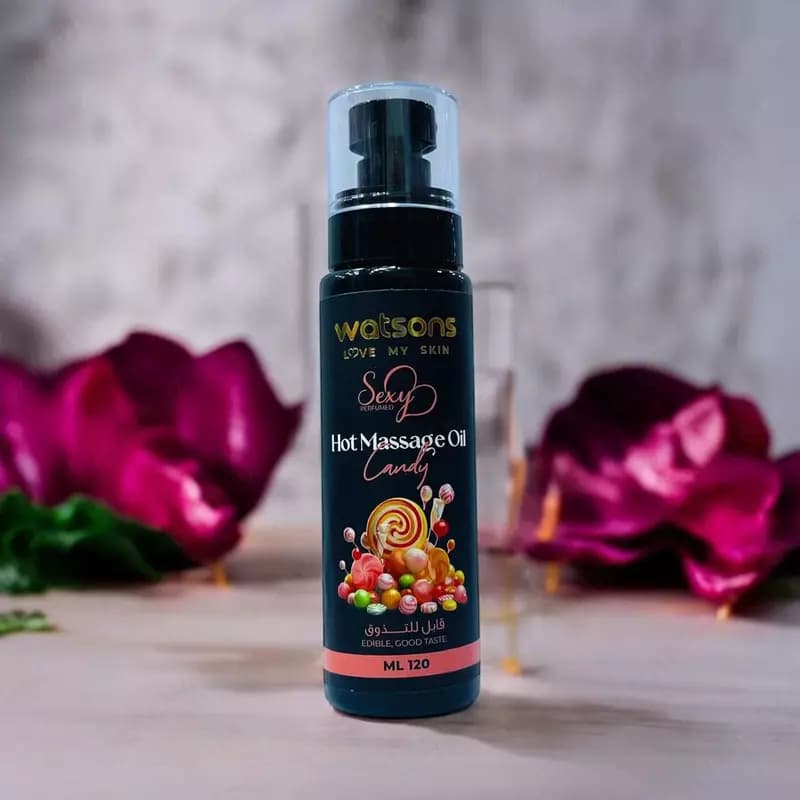 Массажное масло Watsons Hot Massage Oil Candy — 1