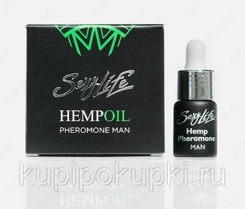 Духи с феромонами Sexy Life hemp oil — 3