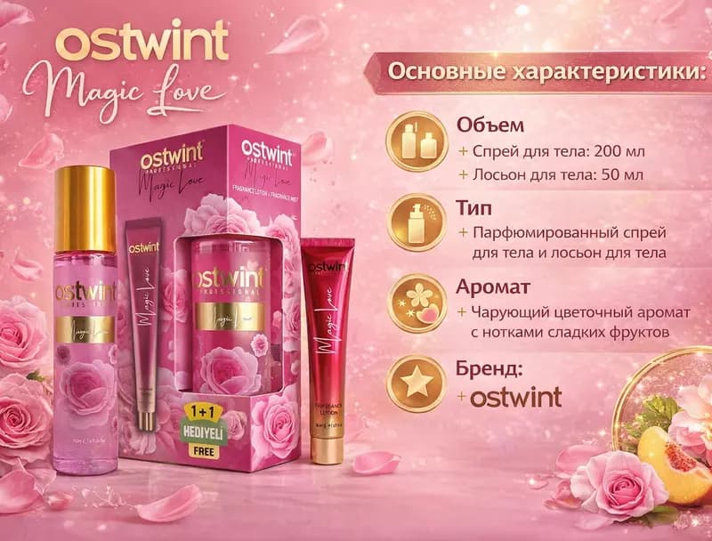 Набор для ухода за телом Ostwint Magic — 1