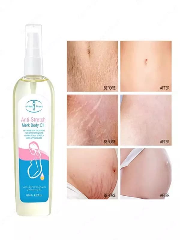 Масло от растяжек ”Aichun Beauty” Body Oil, 120 мл. (Дубай) — 2
