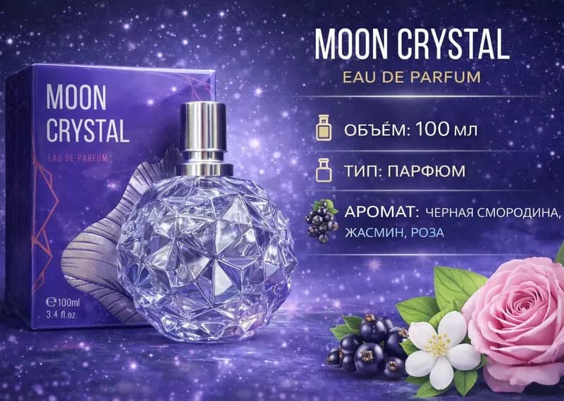 Женский парфюм Crystal Moon — 1