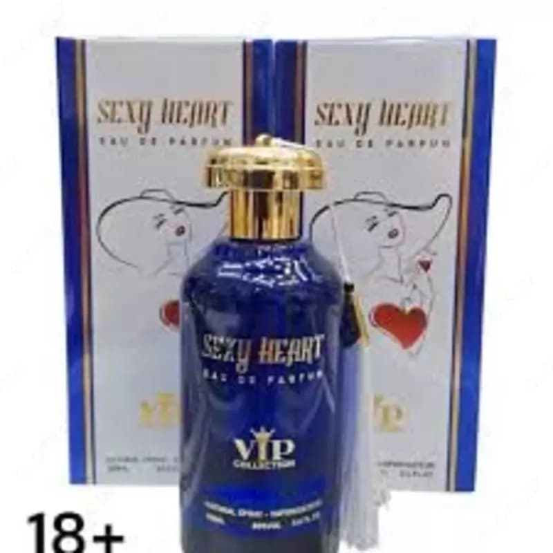 Парфюмированная вода для женщин с феромонами ”Sexy Heart +18” Eau de Parfum, 100 мл. — 1