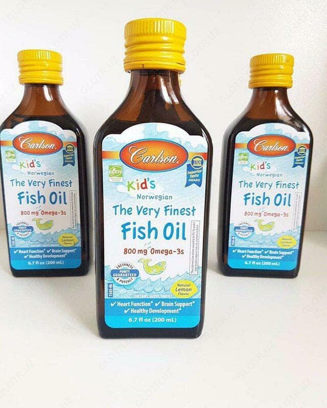 Масло ”Kid's The Very Finest Fish Oil™ Liquid” — 2